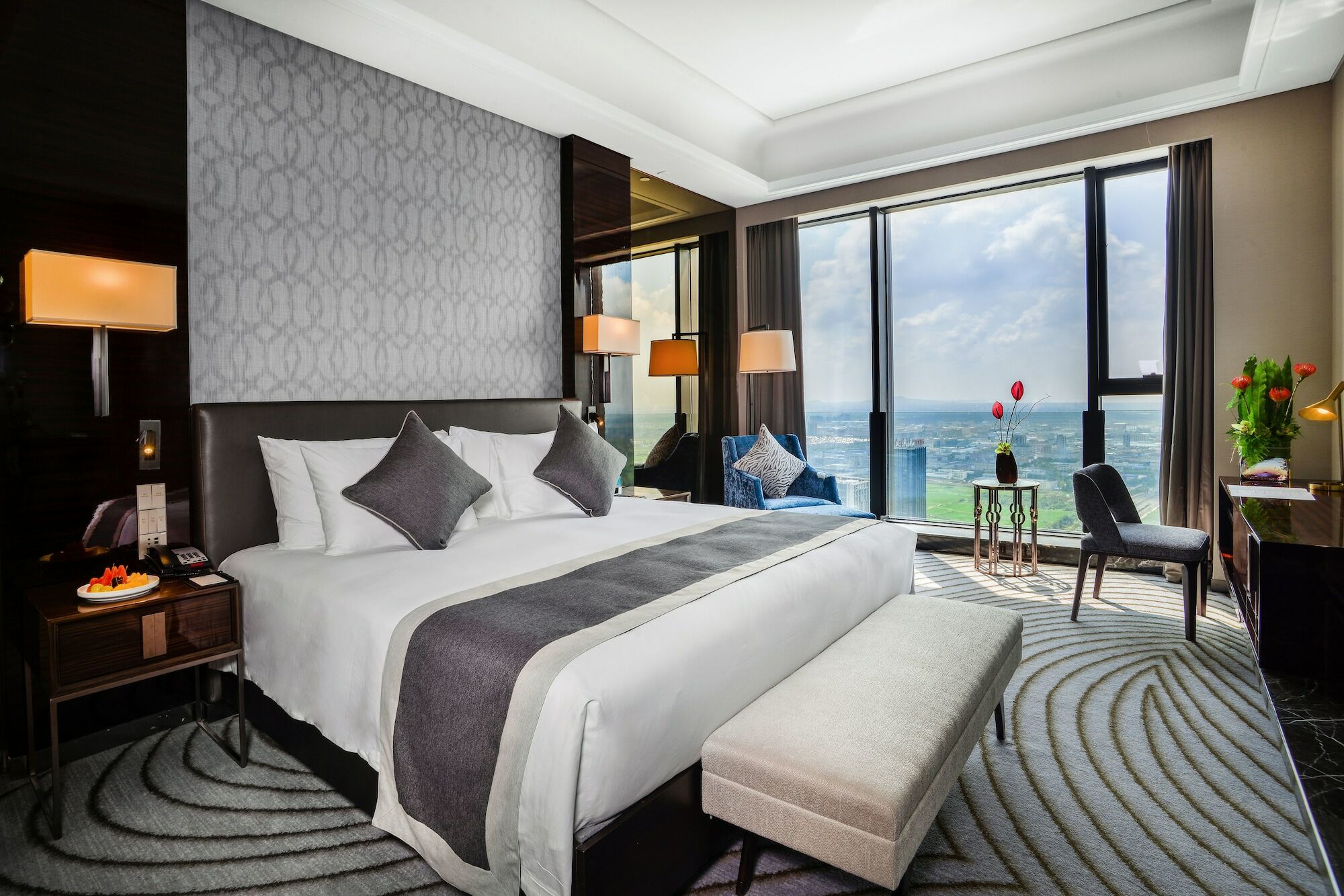 Grand New Century Hotel Haining Zhejiang מראה חיצוני תמונה